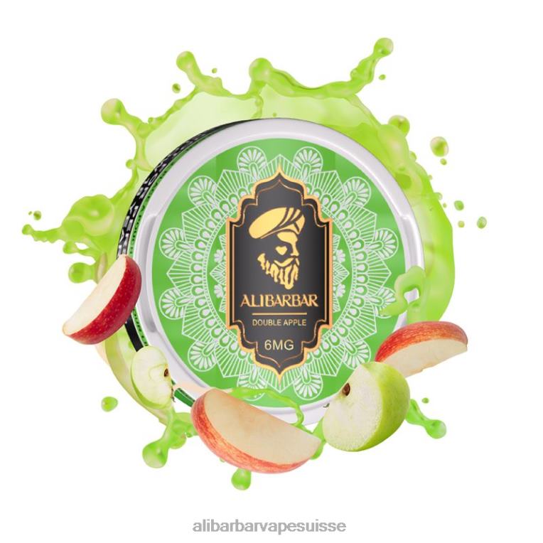Alibarbar Price - Alibarbar sachets de nicotine double pomme 40F2J96