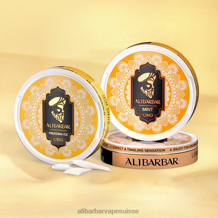 Alibarbar Price - Alibarbar sachets de nicotine grenade cerise 40F2J82