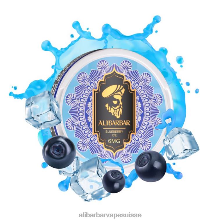 glace aux myrtilles