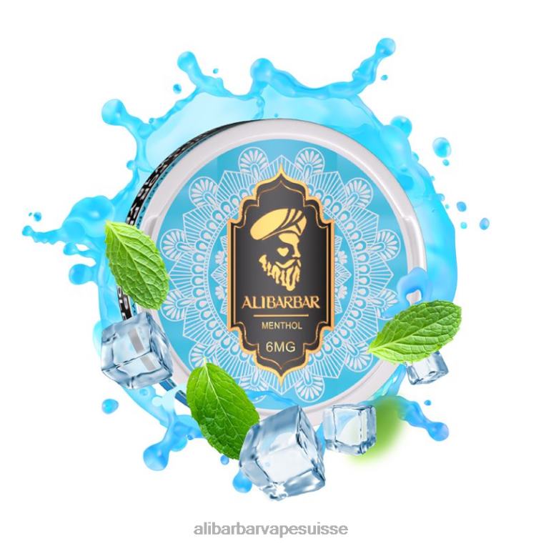 Alibarbar Vape Flavours - Alibarbar sachets de nicotine menthol 40F2J88