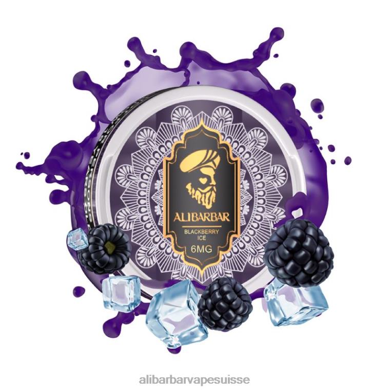 Alibarbar Vape Price - Alibarbar sachets de nicotine glace aux mûres 40F2J97