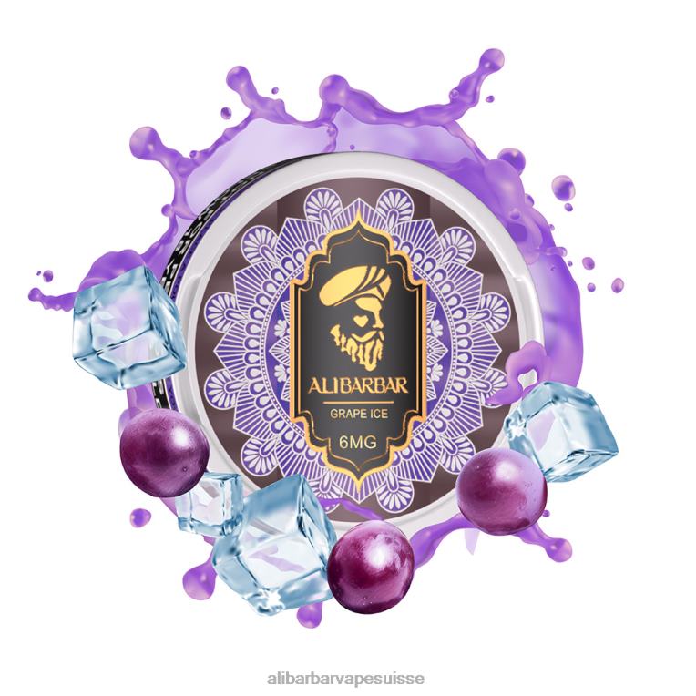 Alibarbar Vape Price - Alibarbar sachets de nicotine glace à la noix de coco 40F2J83