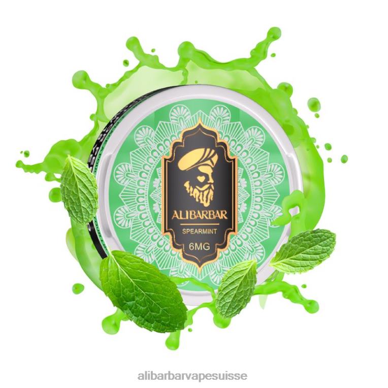 Alibarbar Vape Price - Alibarbar sachets de nicotine menthe verte 40F2J90