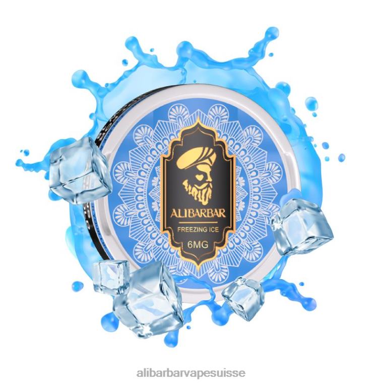 Buy Alibarbar Vape - Alibarbar sachets de nicotine glace gelée 40F2J84