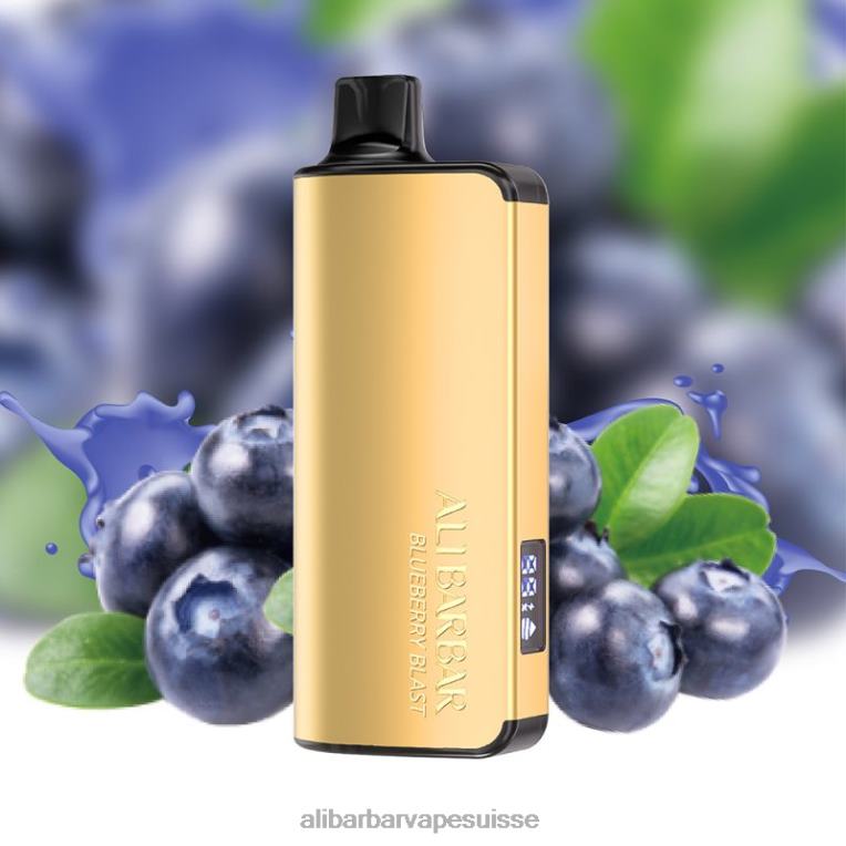 Alibarbar Vape Nicotine - Alibarbar Ingot 20000 vapes jetables explosion de myrtilles 40F2J31