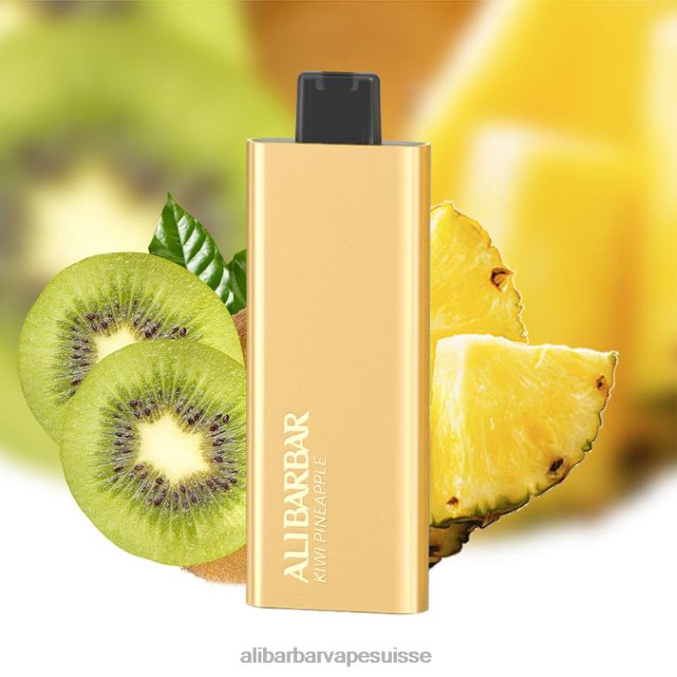 ananas, kiwi